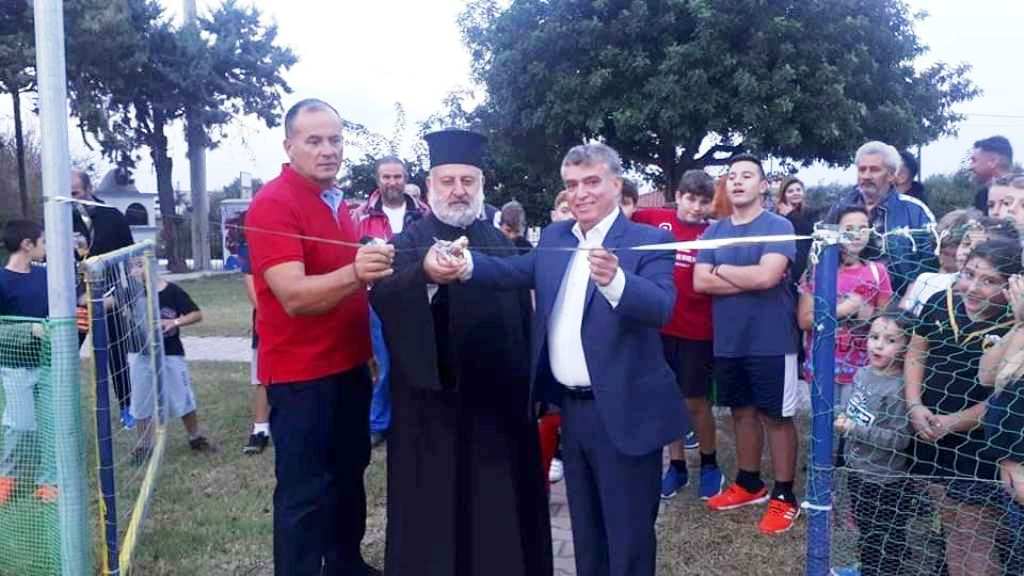 Δήμος Ανδραβίδας-Κυλλήνης: Εγκαίνια 5Χ5 στην Κάτω Παναγιά