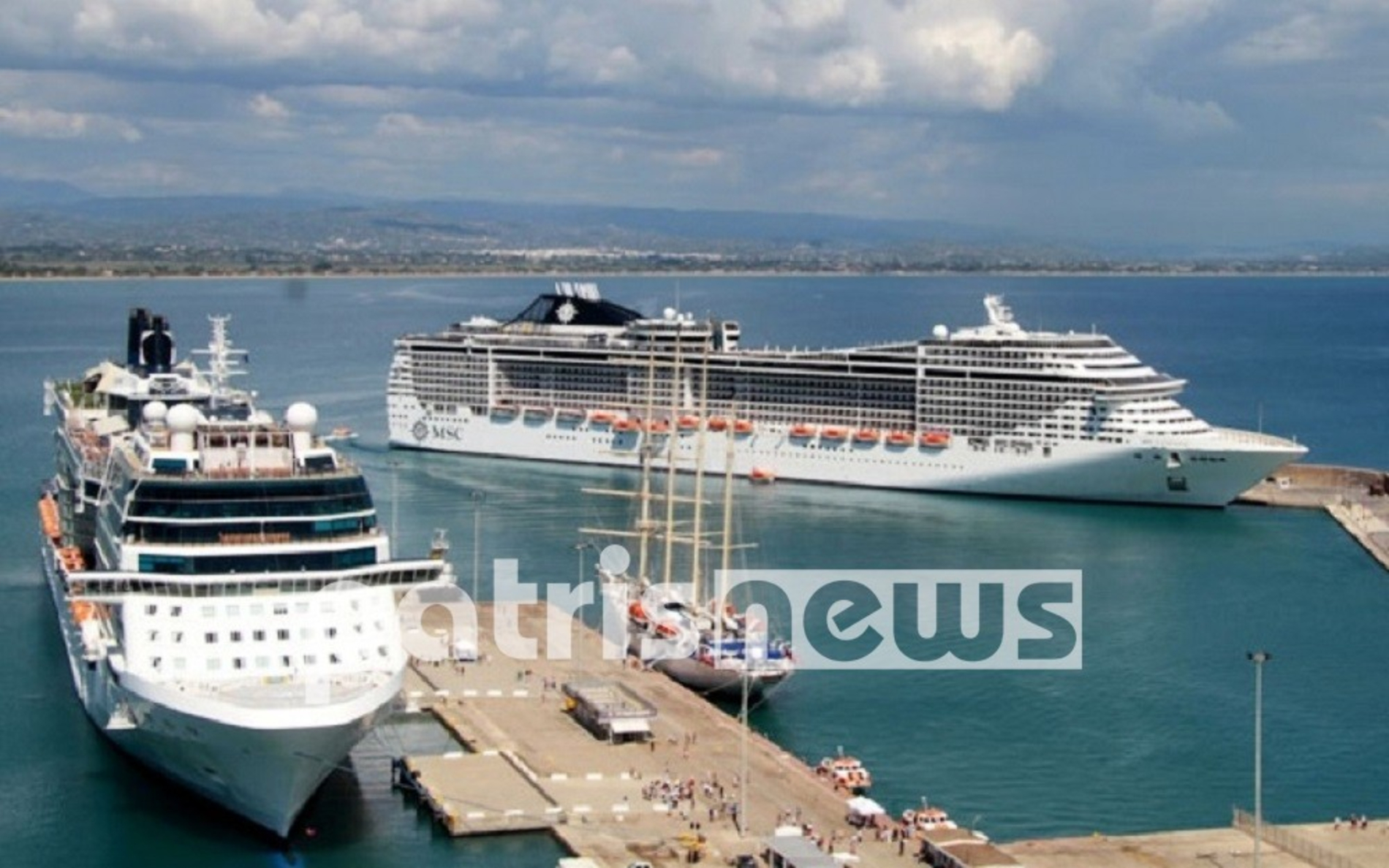 κρουαζιερόπλοια στο Κατάκολο