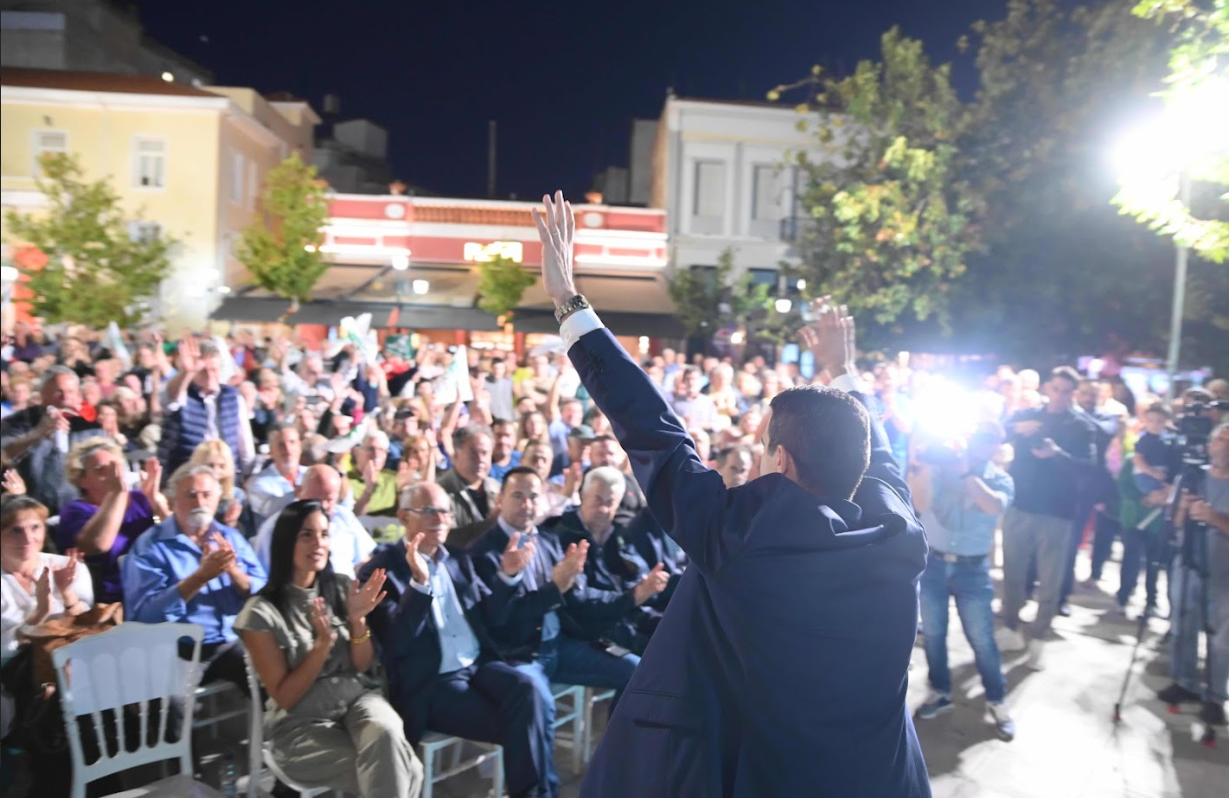 Μεγαλειώδης συγκέντρωση Κατρίνη στον Πύργο – «Είμαι ένας από εσάς και ζητώ την Κυριακή να γίνω η δική σας καθαρή επιλογή»