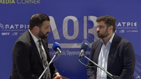 Ο εκπρόσωπος τύπου του ΣΥΡΙΖΑ-ΠΣ, Κ. Ζαχαριάδης στην εφ. «Πατρίς»: «Ώρα πρωτοβουλιών και συμμαχιών για προοδευτική παράταξη»