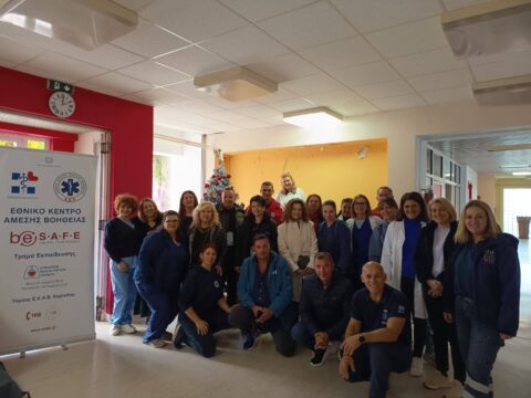 6η ΥΠΕ: Εκπαίδευση προσωπικού στο BLS (Basic Life Support)