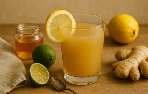 Αποτοξινωτικός χυμός με τζίντζερ