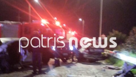 Πατρών-Πύργου: Ένας νεκρός και δύο σοβαρά τραυματίες από το τροχαίο στο Λάππα
