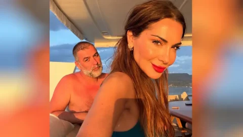 Δέσποινα Βανδή και Βασίλης Μπισμπίκης σε mood διακοπών – Φωτογραφίες από το καλοκαιρινό ταξίδι τους