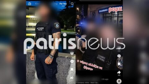 Γαστούνη: Το θράσος… ξεπέρασε κάθε όριο- Μετα την επίθεση στο ΑΤ «ντύνονται» ΕΛ.ΑΣ. στο TikTok