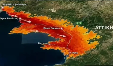 Λέκκας για φωτιές: Με ανέμους 150 χλμ./ώρα δεν μπορεί να οριοθετηθεί μια πυρκαγιά