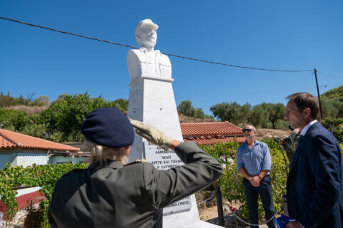 Ο Δήμος Αρχαίας Ολυμπίας τίμησε τον ήρωα της ΕΛΔΥΚ Δημήτριο Θανόπουλο
