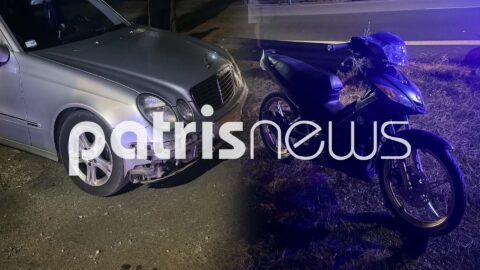 Σοβαρό τροχαίο στη Ζαχάρω – Σύγκρουση ΙΧ με δίκυκλο, στο νοσοκομείο 34χρονη