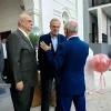 Ναύπλιο: ο Αντώνης Σαμαράς στη βάπτιση της εγγονής του Ραφαήλ Μπαρού
